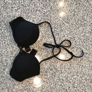 Black bathing suit top